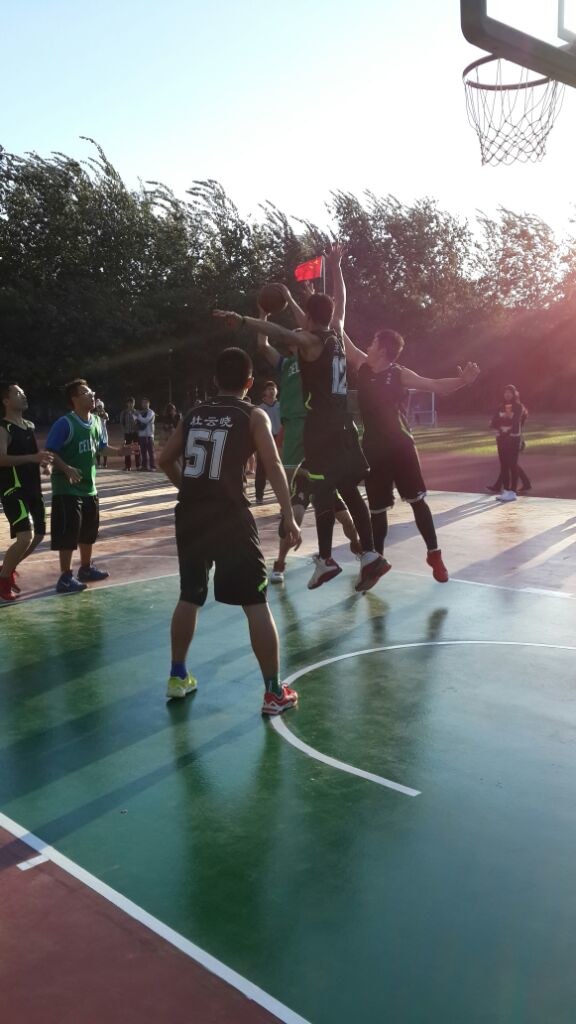 北外杯男篮日语系止步八强